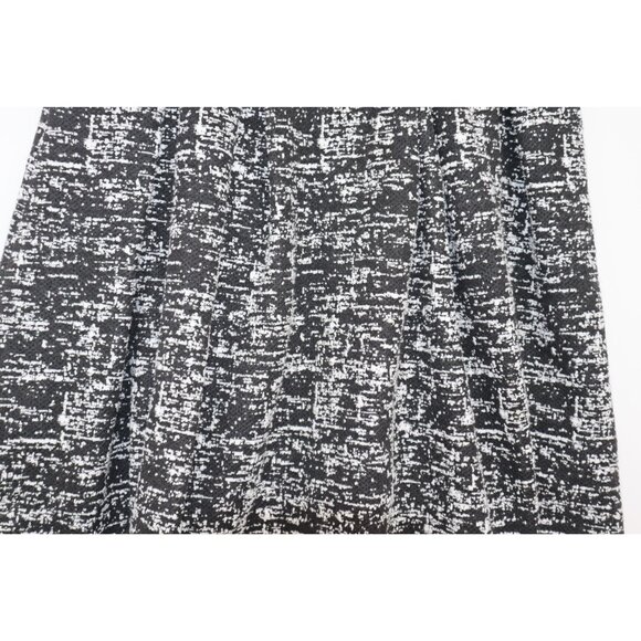 Karl Lagerfeld Paris Textured Flared Skirt Womens Sz 6 Office Siren Corpcore - Picture 7 of 11